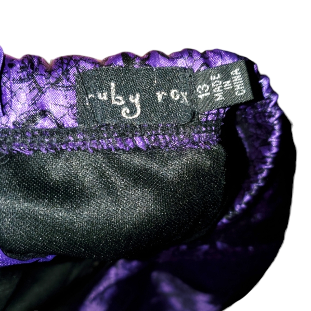 Ruby Roxy Purple Dress - Picture 5 of 5